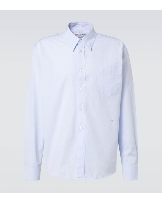 Camicia Beyond Bd di Our Legacy in Blue da Uomo
