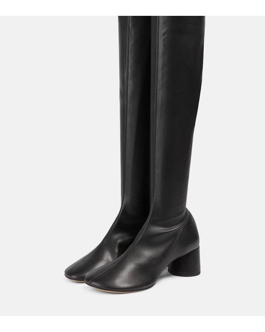 Proenza Schouler Black Glove Over-The-Knee Boots