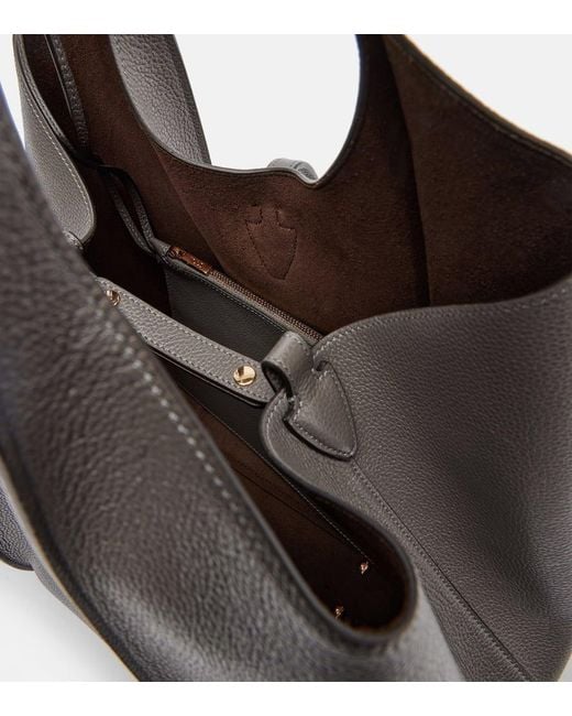 Tod's Brown Tote Bag T Timeless Medium Aus Leder