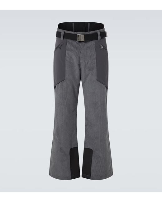 Bogner Gray Coen Corduroy Ski Pants for men