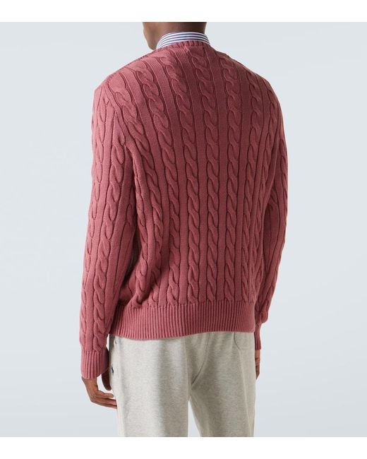 Polo Ralph Lauren Pullover Aus Baumwolle in Red für Herren