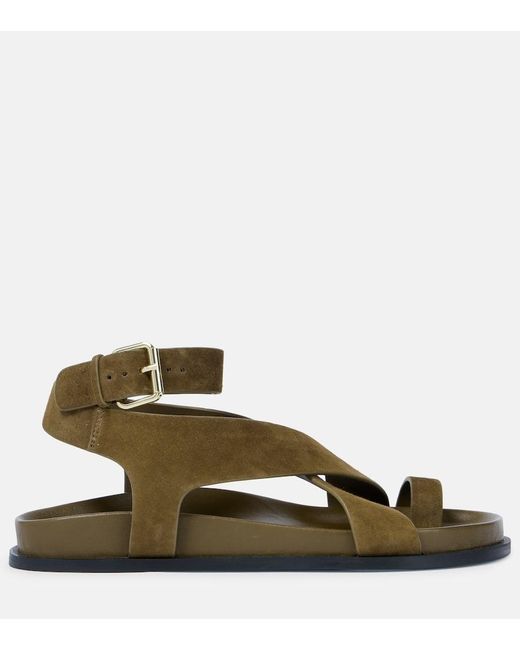 Sandales Jalen En Daim A.Emery en coloris Brown