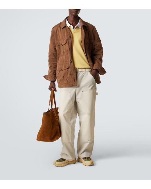 Moncler Brown Amnicon Field Jacket for men