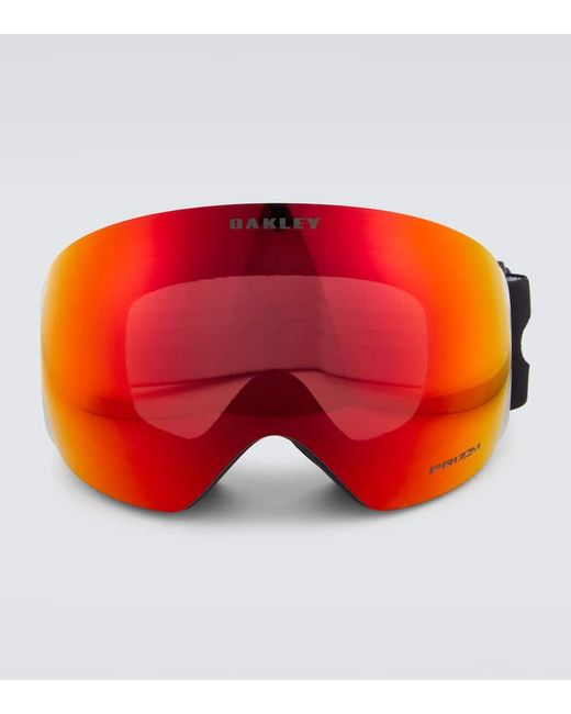 Mascherina da sci Flight Deck L da Uomo di Oakley in Rosso