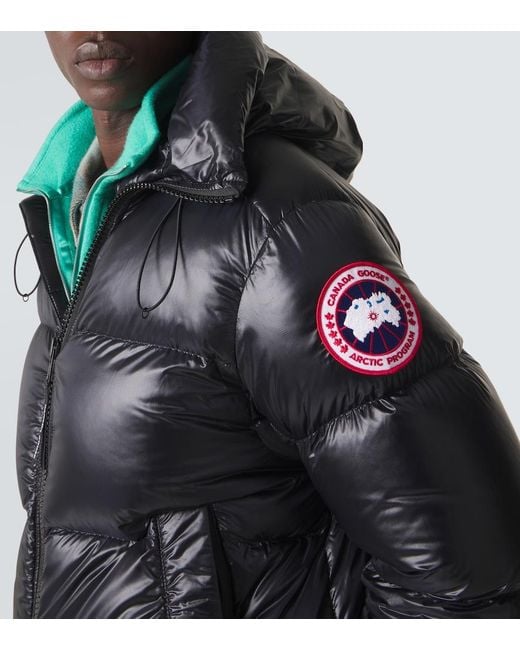 Canada Goose Black Crofton Down Jacket for men