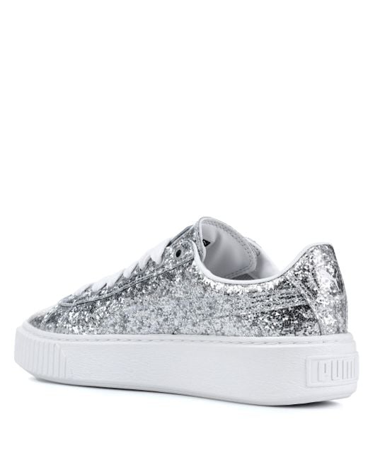 Baskets à paillettes PUMA en coloris Métallisé | Lyst