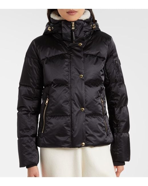 Bogner Black Hella Quilted Down Jacket