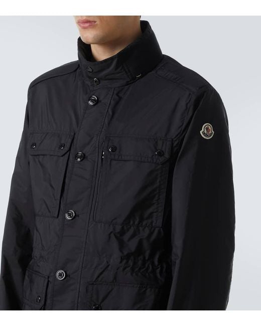 Moncler Black Lez Field Jacket for men
