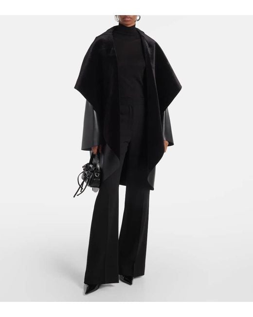 Cappotto Reversibile di Norma Kamali in Black