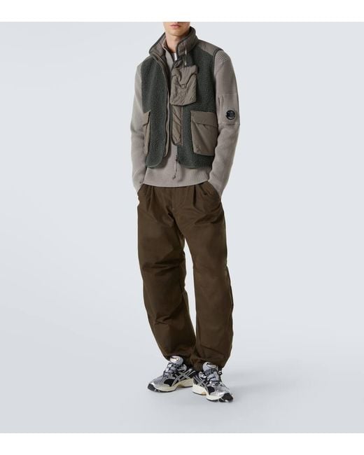 Chaleco De Forro Polar C P Company de hombre de color Green