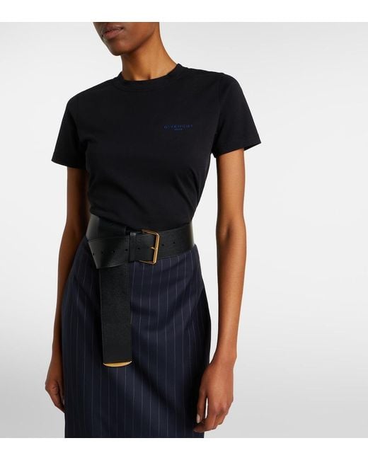 Givenchy Black Cotton Jersey T-Shirt