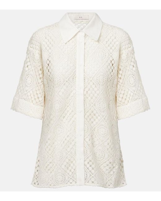 Camicia di Sir in White