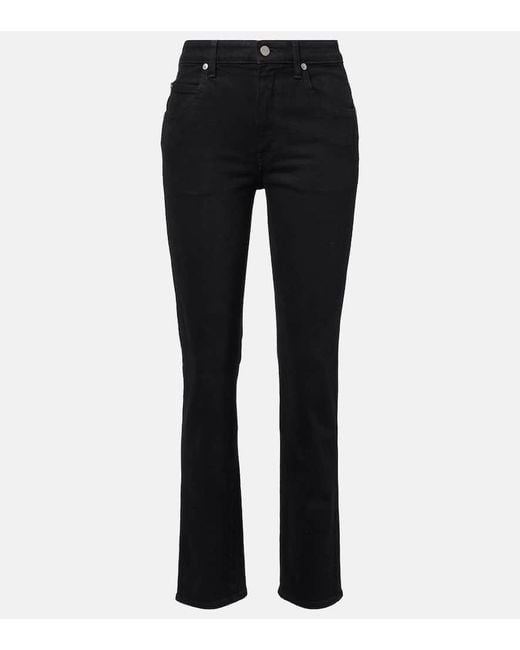 Khaite Black Straight Jeans Viv