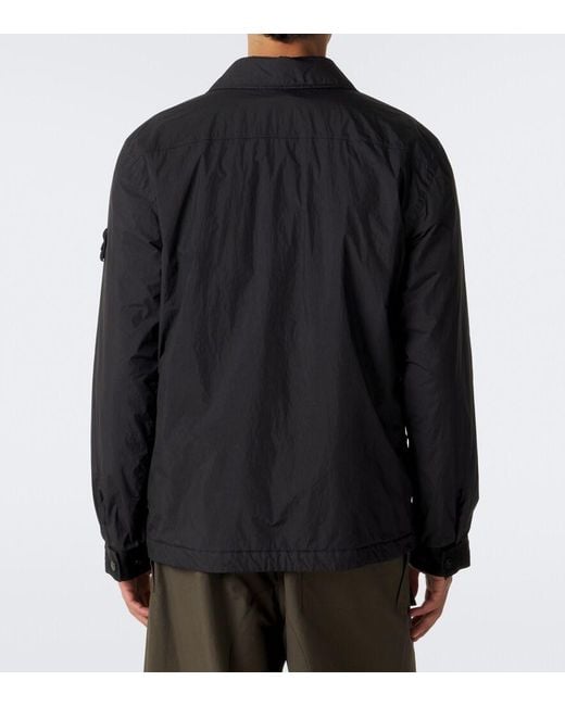 Stone Island Black Compass Jacket for men