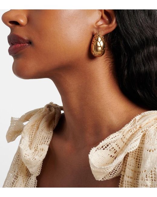Zimmermann White Byron-Plated Earrings