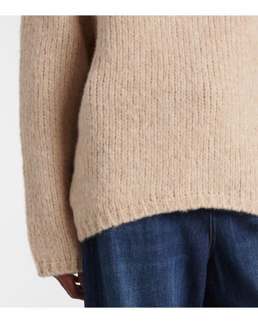 Dorothee Schumacher Natural Soft Happiness Wool-Blend Turtleneck Sweater