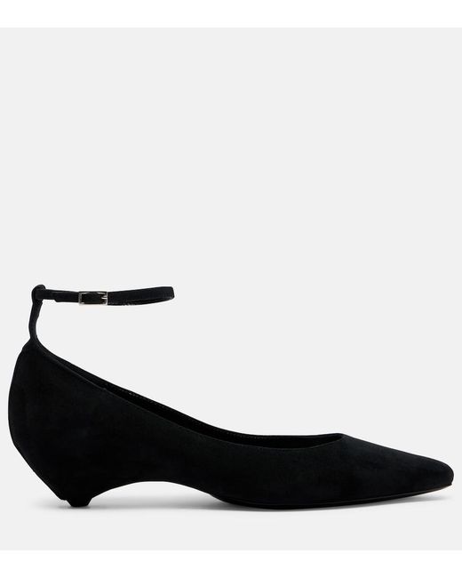 Jude Black Mode Suede Pumps