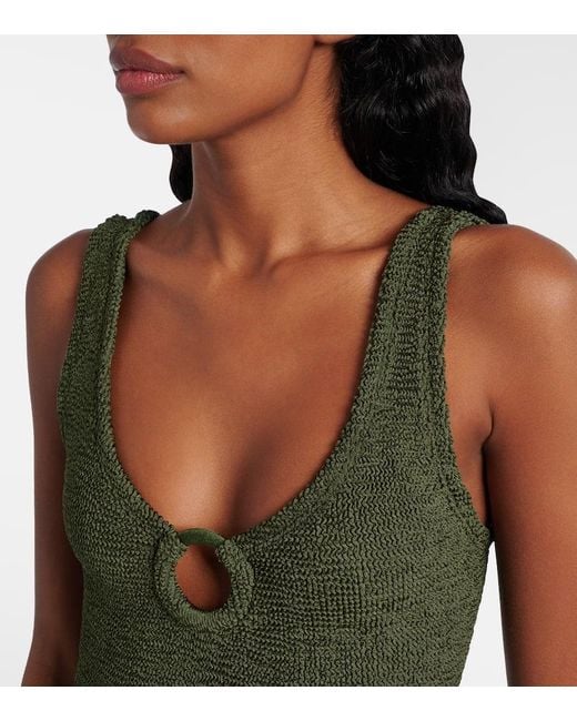 Hunza G Green Celine Swimsuit