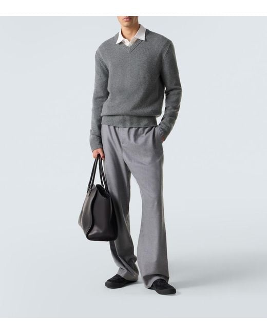 The Row Black Suede Sneakers for men
