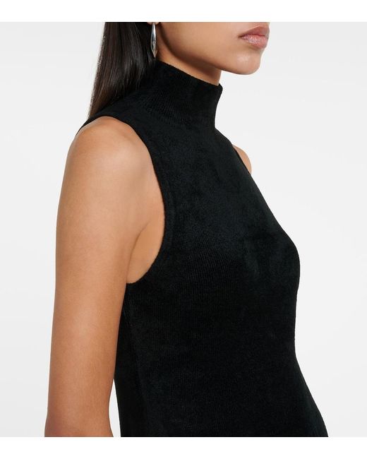 Proenza Schouler Black Label Lindsey Midi Turtleneck Dress