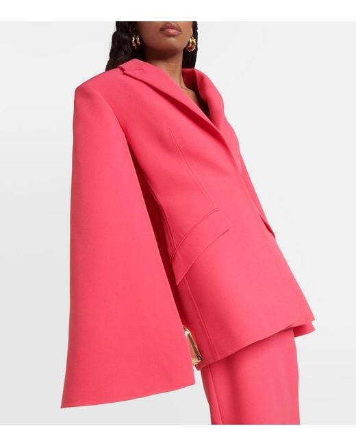 Blazer Hadley A Cape Safiyaa en coloris Pink