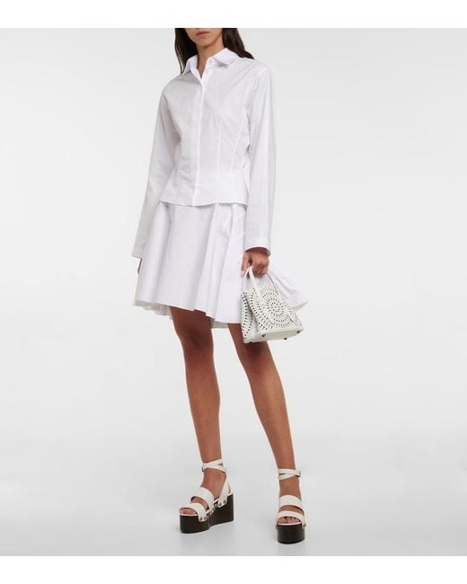 Camisa De Algodon Alaïa de color White