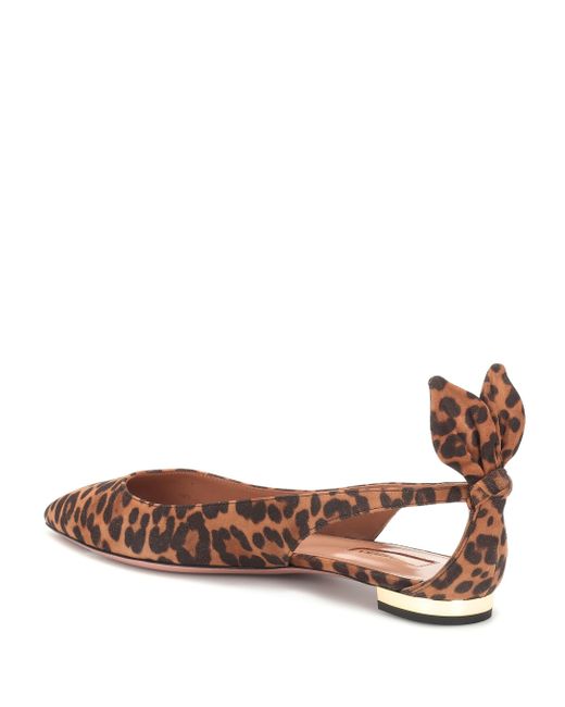 aquazzura deneuve ballet flats
