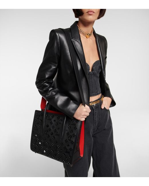 最適な価格 ルブタン バッグ PALOMA Leather MEDIUM Louboutin - www