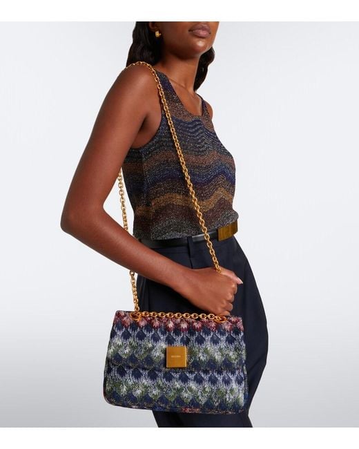 Missoni White Small Lace Shoulder Bag