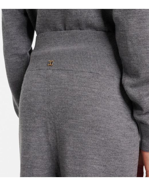 Chloé Gray Wool Sweatpants