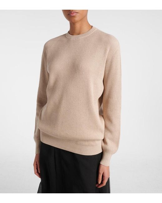Pullover di Brunello Cucinelli in Natural