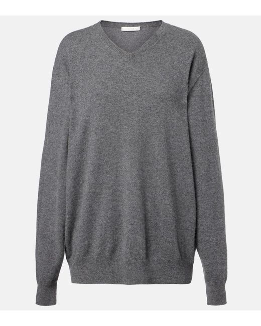 The Row Gray Pullover Ligeia Aus Kaschmir