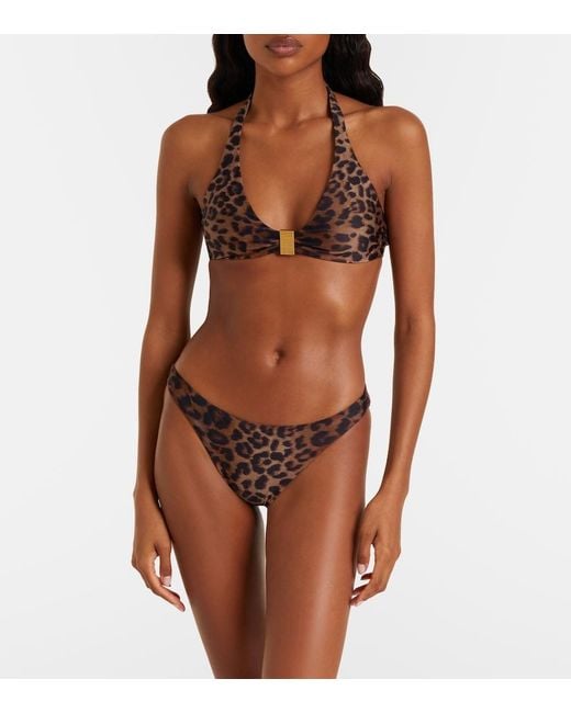 ViX Brown X Rosie Huntington-Whiteley Tammy Alanna Bikini Top