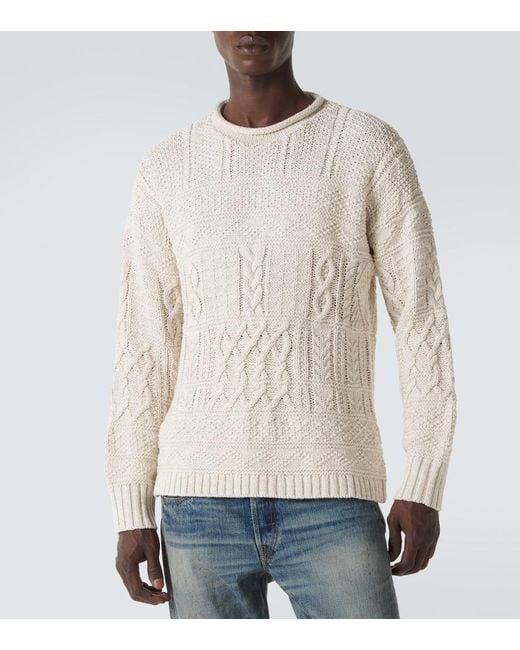 Pullover di RRL in Natural da Uomo