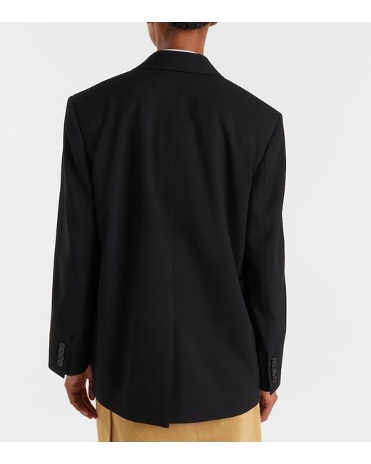 The Row Black Selim Wool Blazer