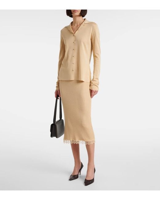 Gonna Midi Indira di The Row in Natural