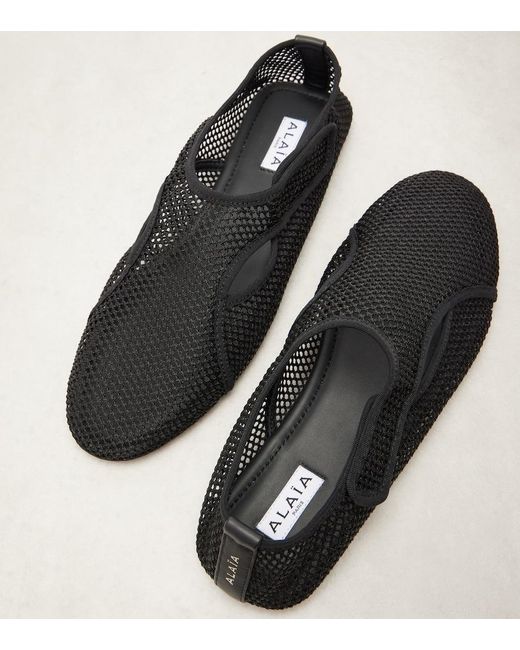 Alaïa Black Ballet Flat