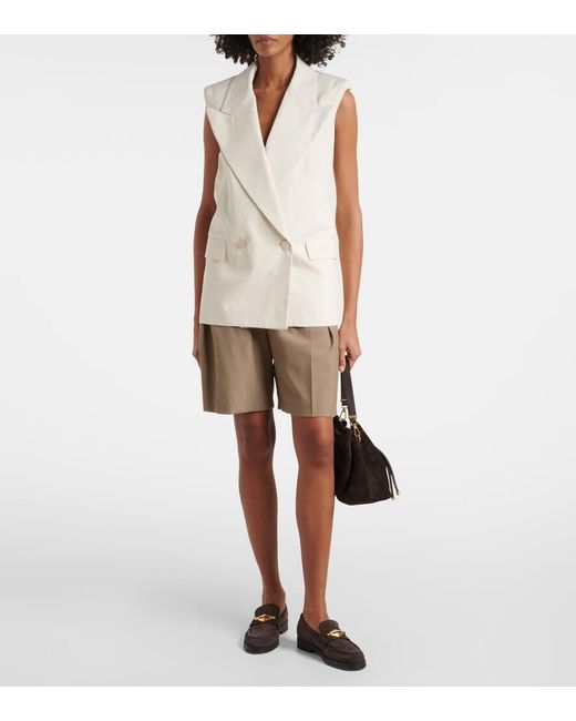Jimmy Choo Brown Maddie Suede Loafers