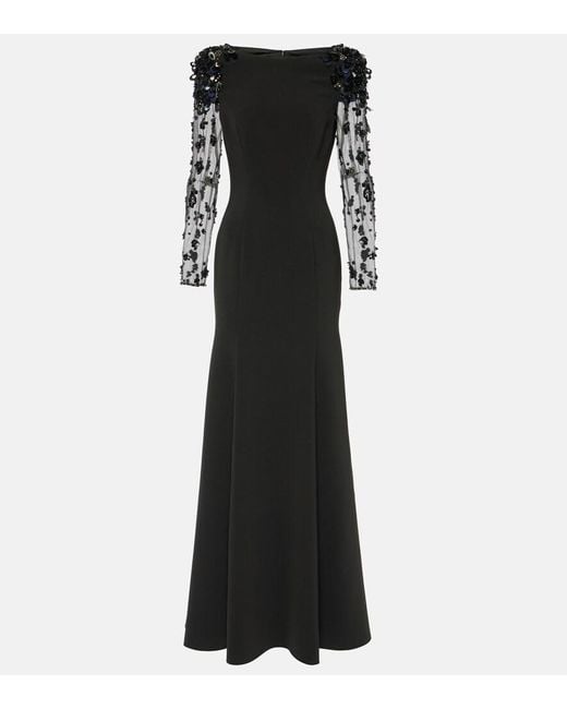 Jenny Packham Black Adulla Dress