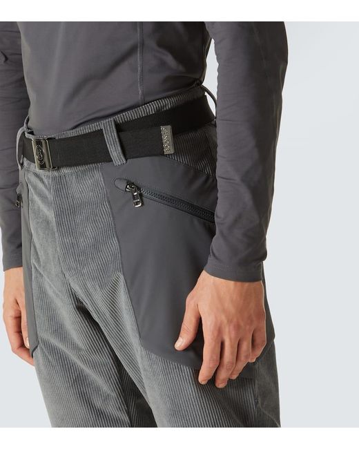 Bogner Gray Coen Corduroy Ski Pants for men