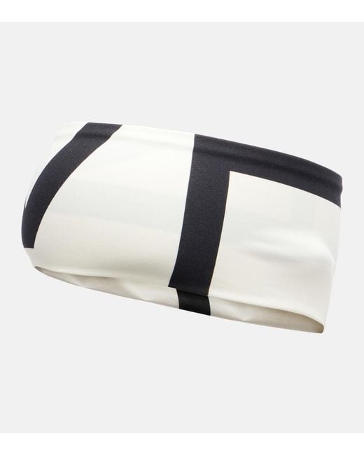 Totême Blue Printed Headband