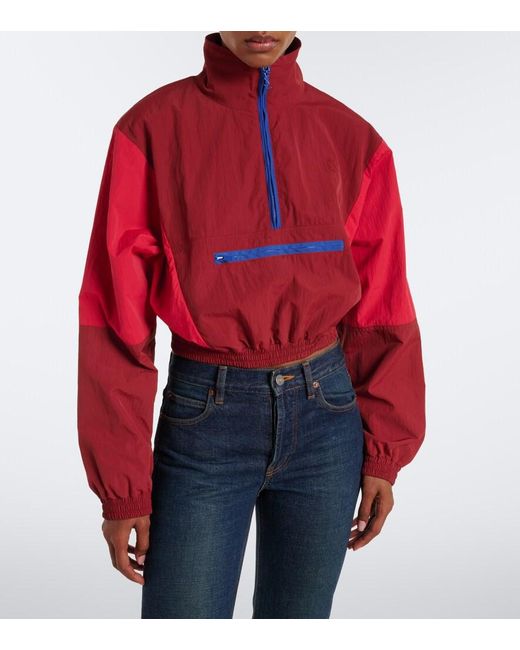 Saint Laurent Red Technical Jacket