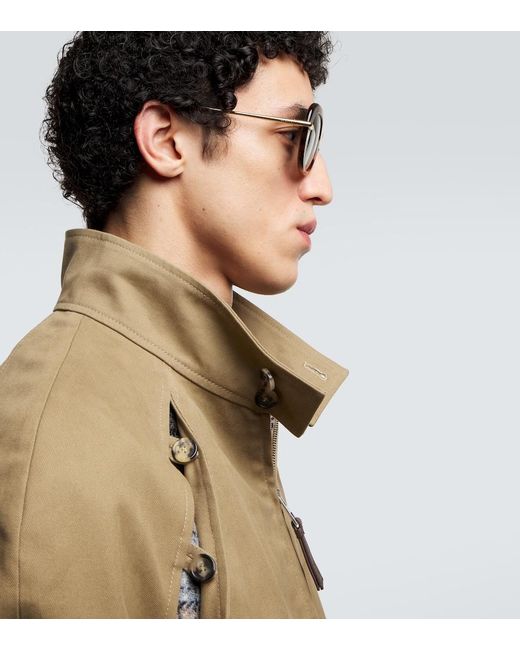 Loewe Brown Aviator Sunglasses for men