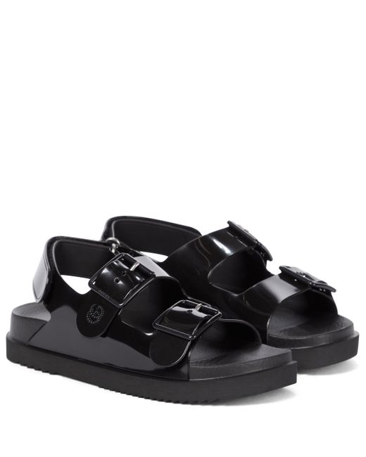 Gucci Pink Isla Buckled Rubber Sandals