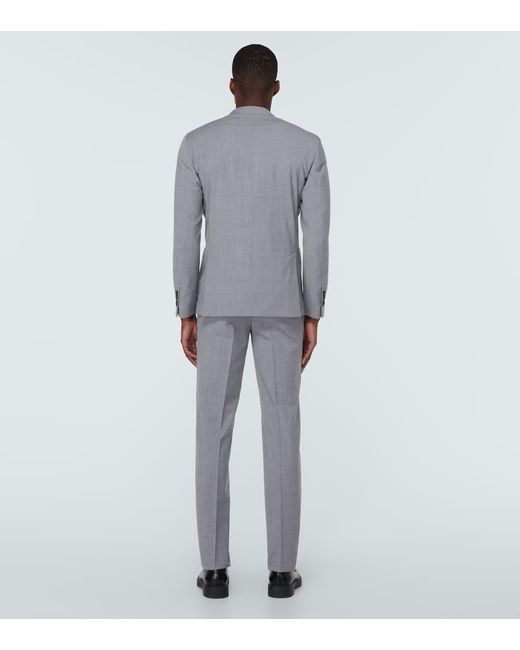 Lardini Anzug aus einem Wollgemisch in Gray für Herren