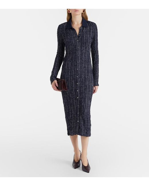 Veronica Beard Blue Barrett Midi Dress