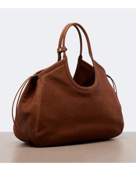 Miu Miu Brown Ivy Leather Shoulder Bag