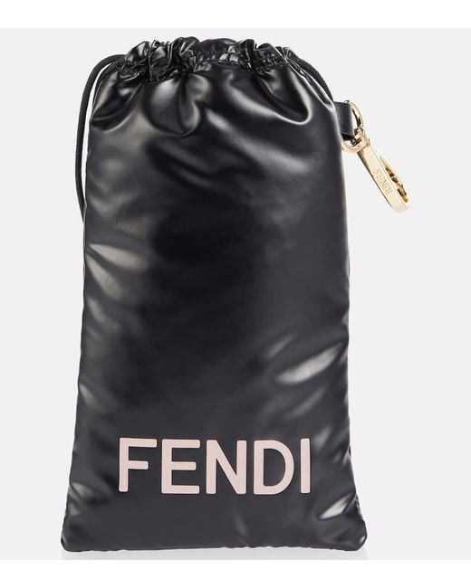 Fendi Blue Cat-Eye-Sonnenbrille Ff Diamonds