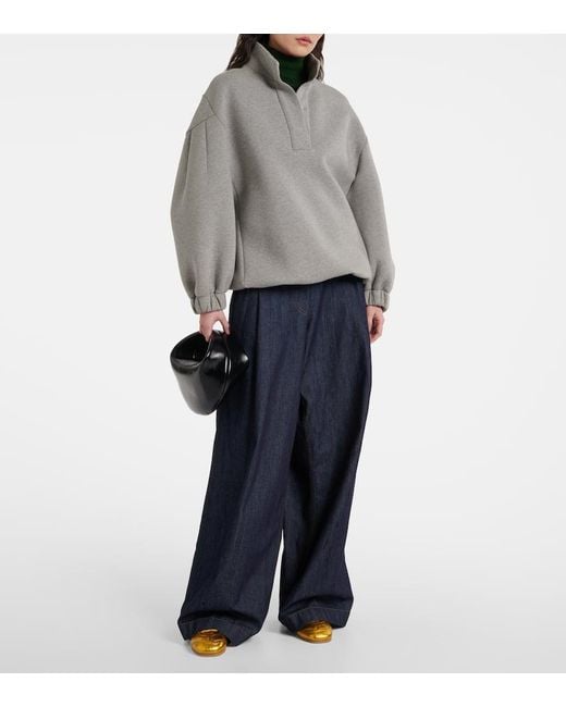 Dries Van Noten Yellow Sneakers Aus Metallic-Leder