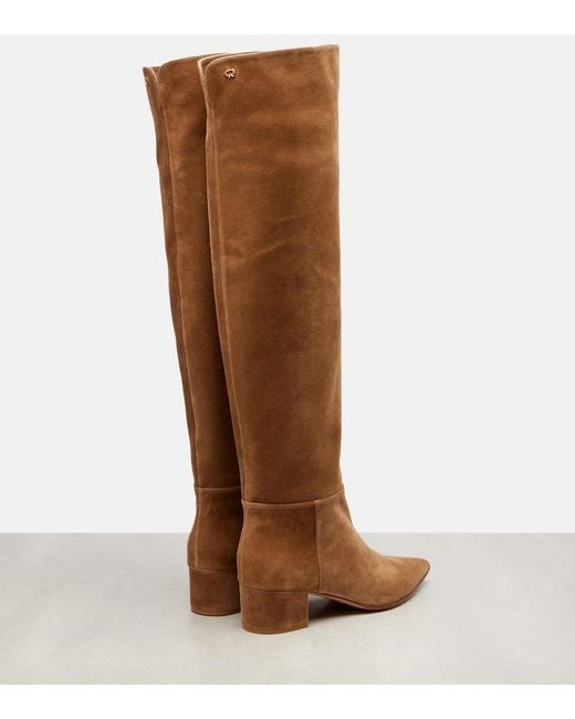 Botas Mosqueteras 45 De Ante Gianvito Rossi de color Brown